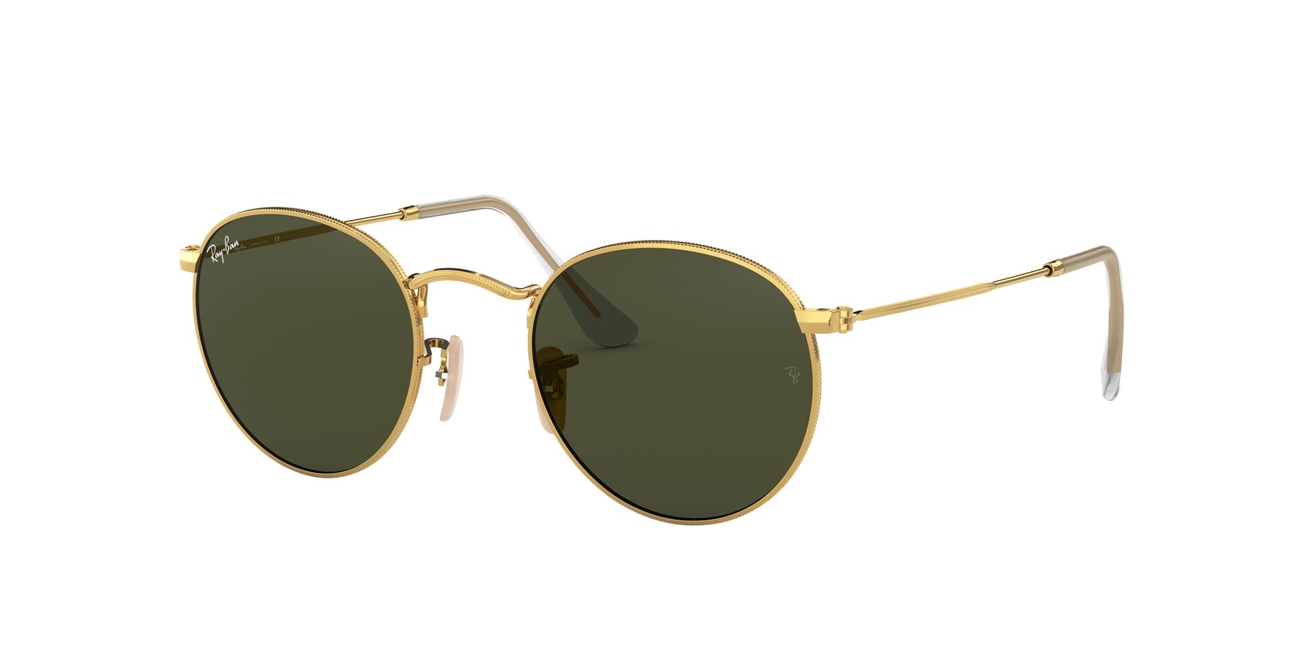 Lente de Sol Ray Ban Hombre RB3447 ROUND METAL