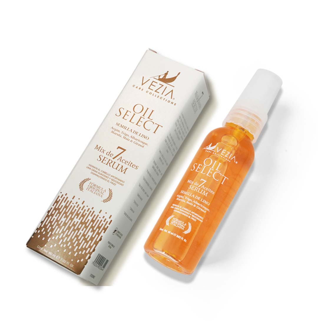 SERUM HIDRATANTE DE CABELLO MIX 7 ACEITES OIL SELECT 60 ML