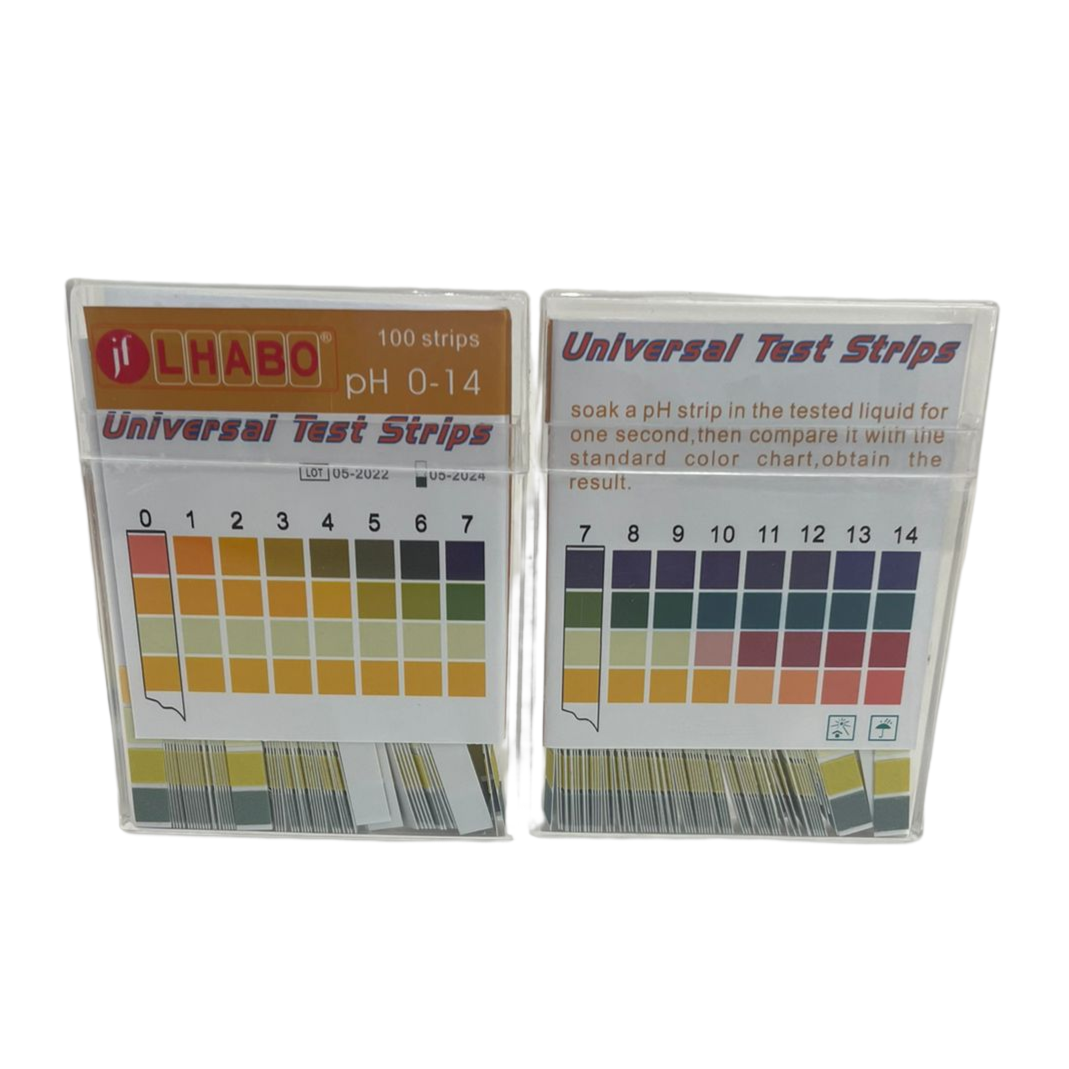 Papel Ph Universal 0-14 Medidor En Tiras Jf Lhabo