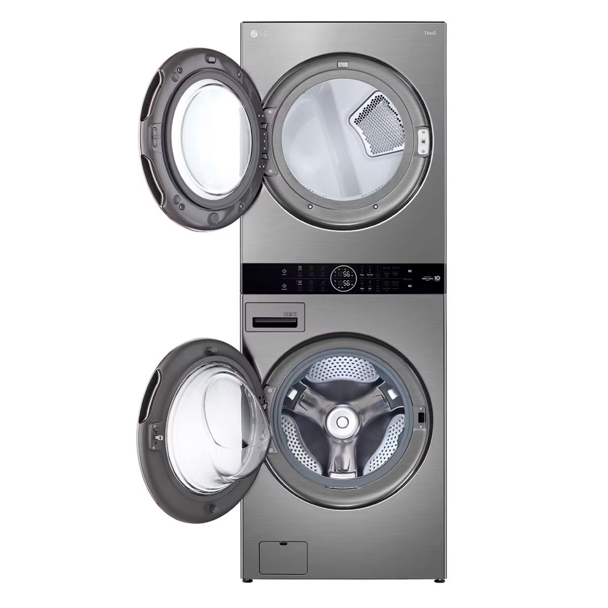 Centro de lavado 22 kg color silver marca lg