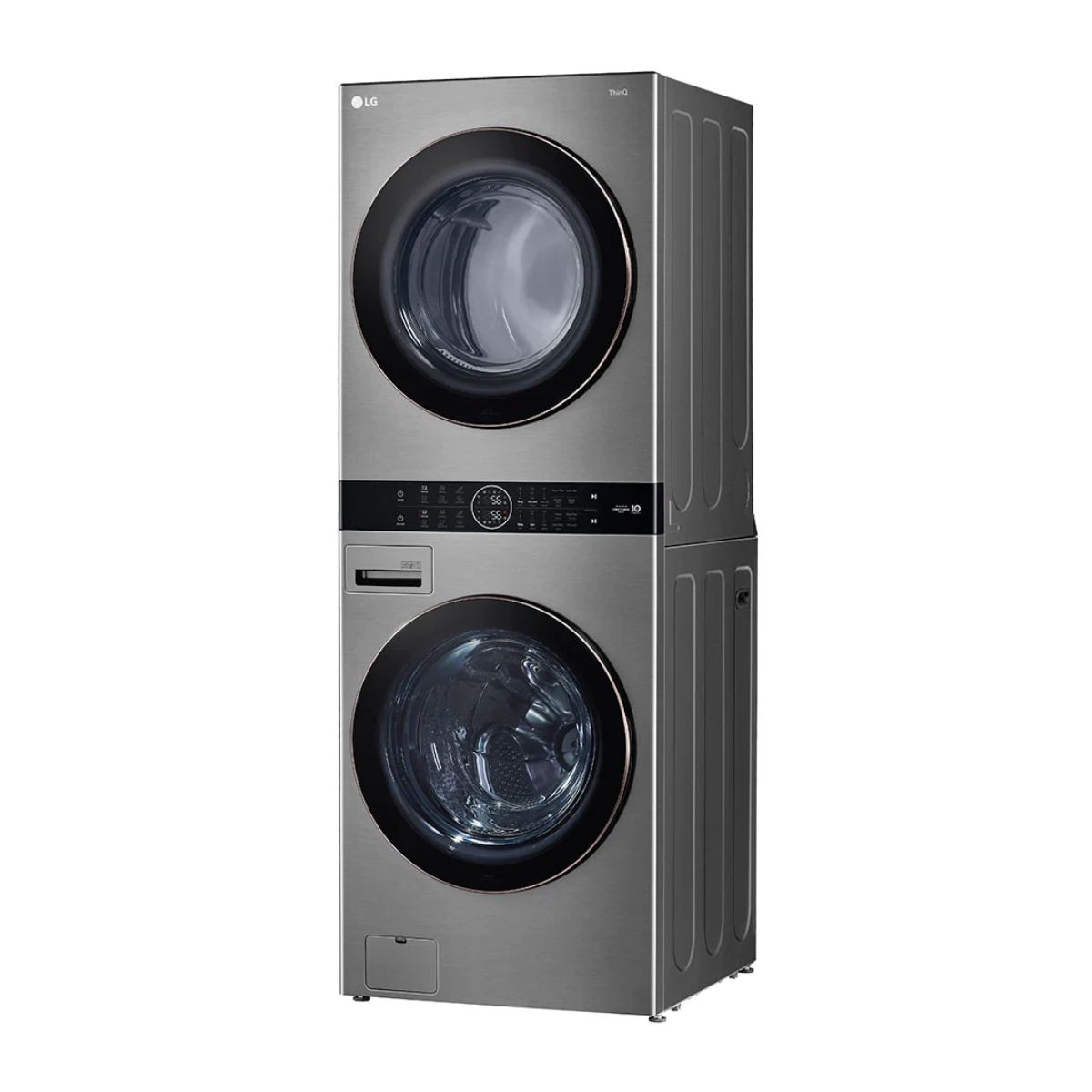 Centro de lavado 22 kg color silver marca lg