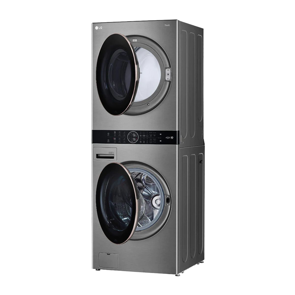 Centro de lavado 22 kg color silver marca lg