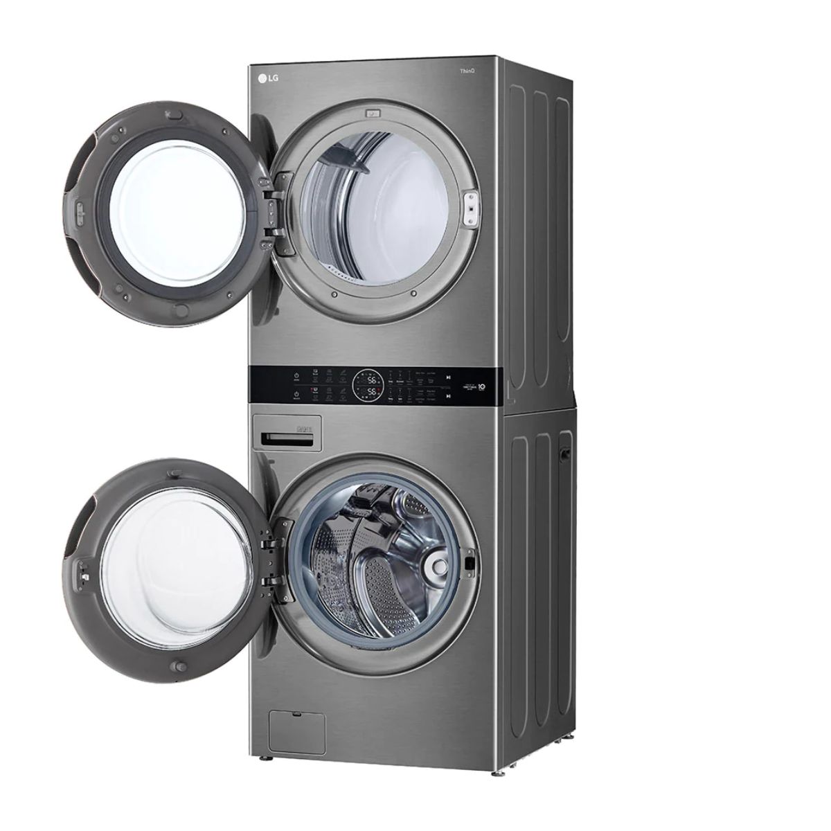 Centro de lavado 22 kg color silver marca lg