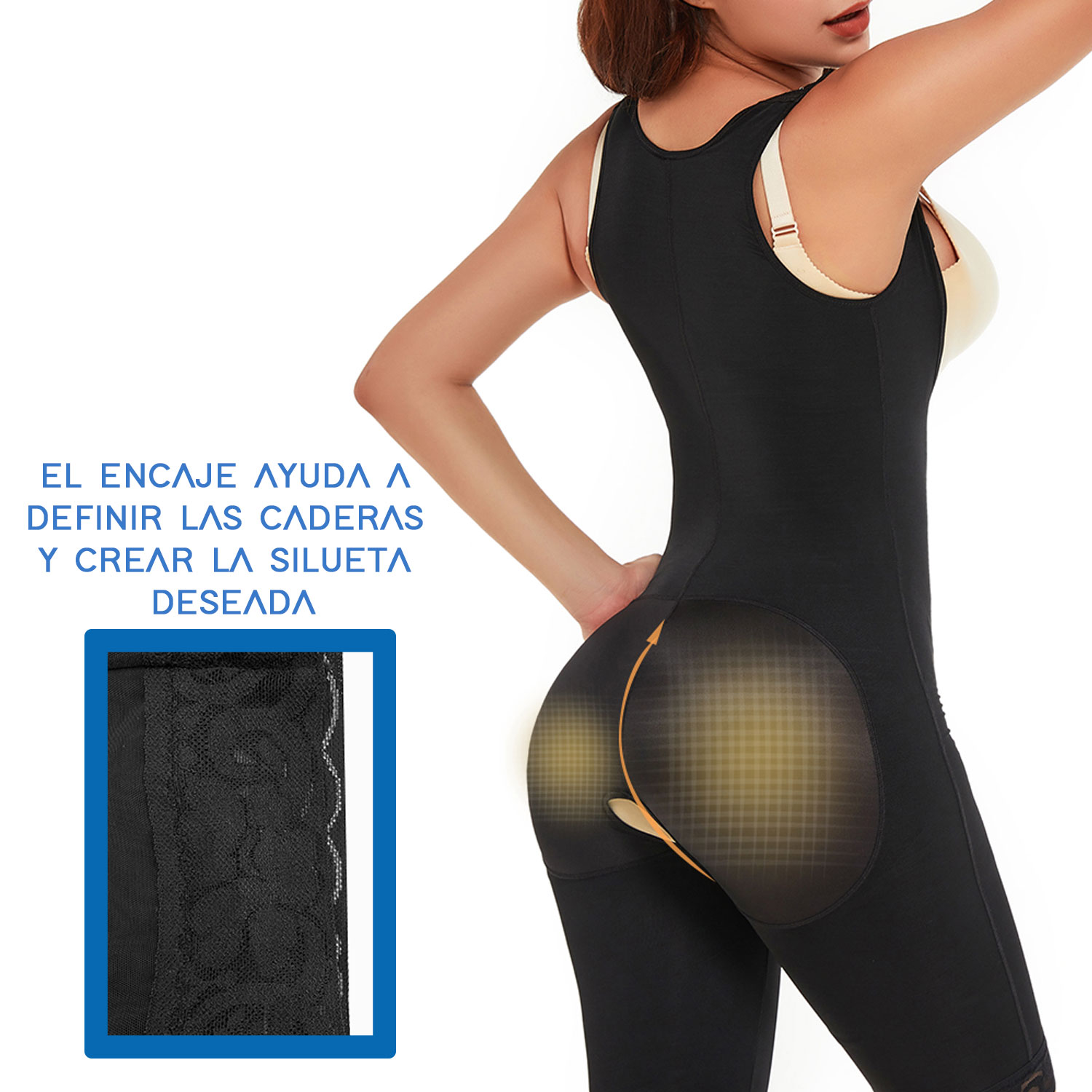Zen Zen Faja Body Modeladora Reductora Colombianas Levanta Gluteo
