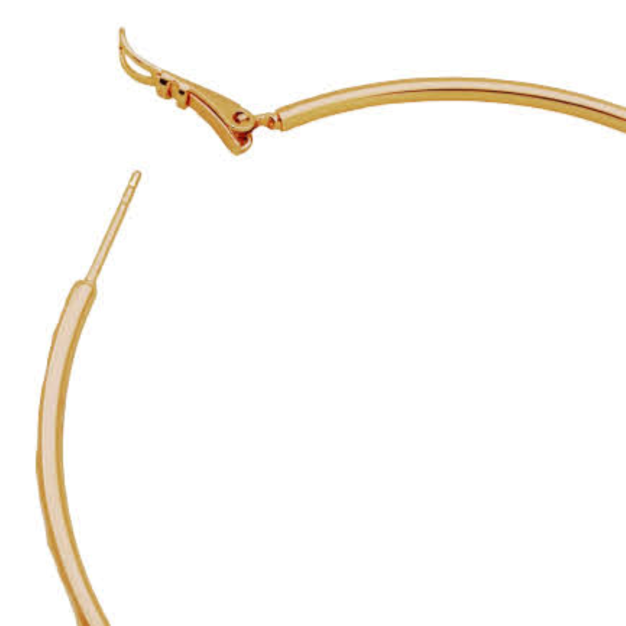 Arracadas Grandes Big Diamantadas Oro Laminado 18k Ligeras Hermosas de Moda