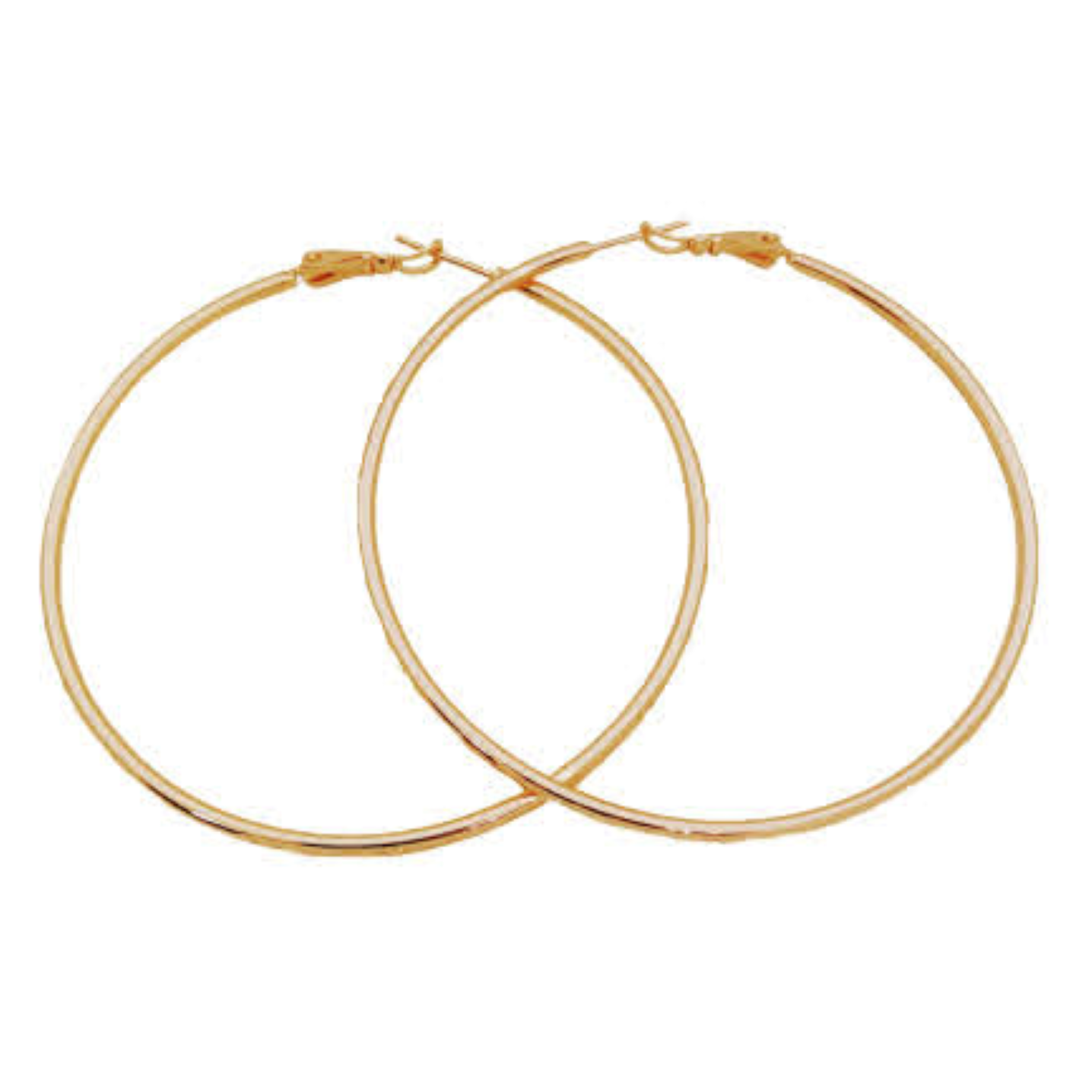 Arracadas Grandes Big Diamantadas Oro Laminado 18k Ligeras Hermosas de Moda