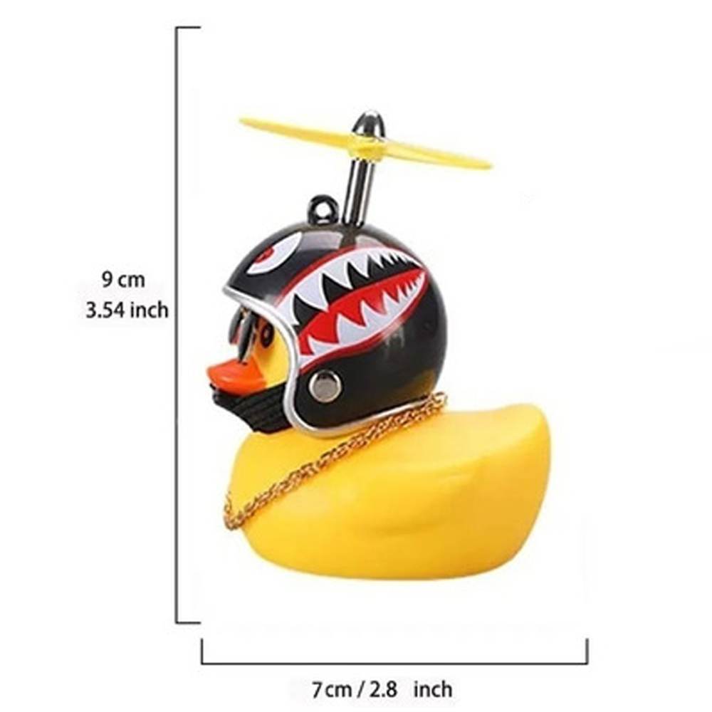 Patito Con Casco Moto Pato Para Auto Choper Bicicleta Lentes