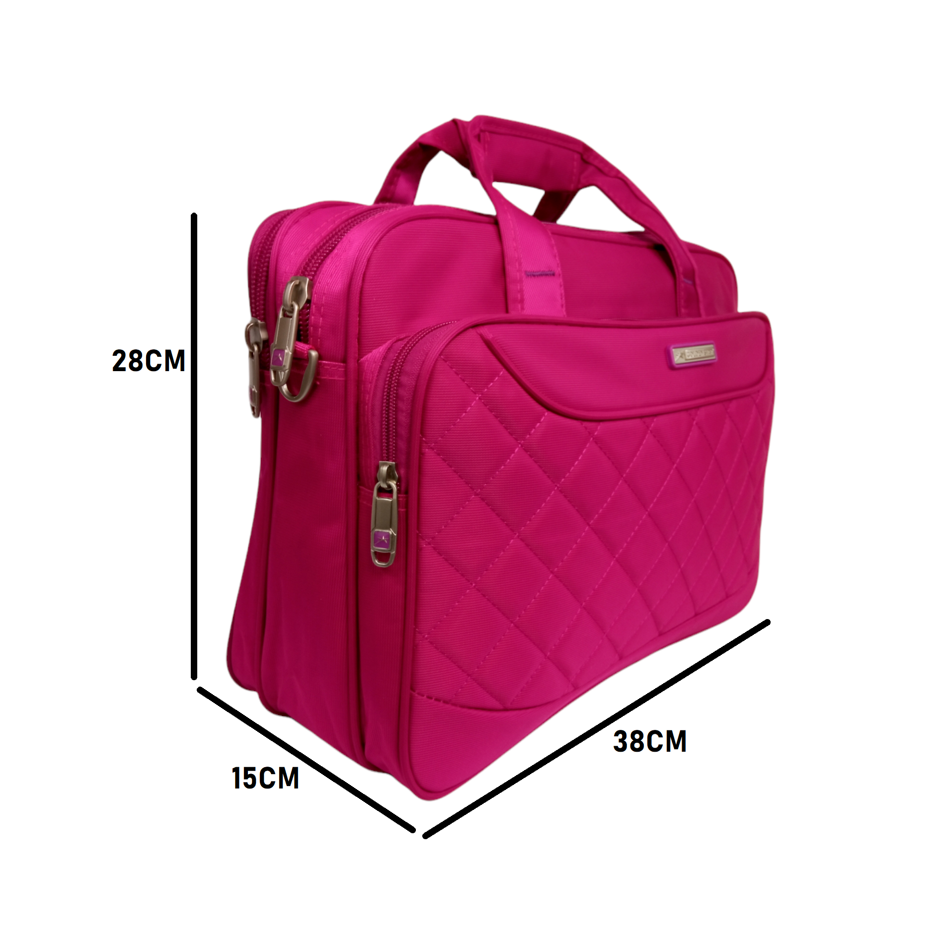 Maletín Portafolio Bolsa Para Laptop 15" Ejecutivo Dama Porta Laptop Tablet 417