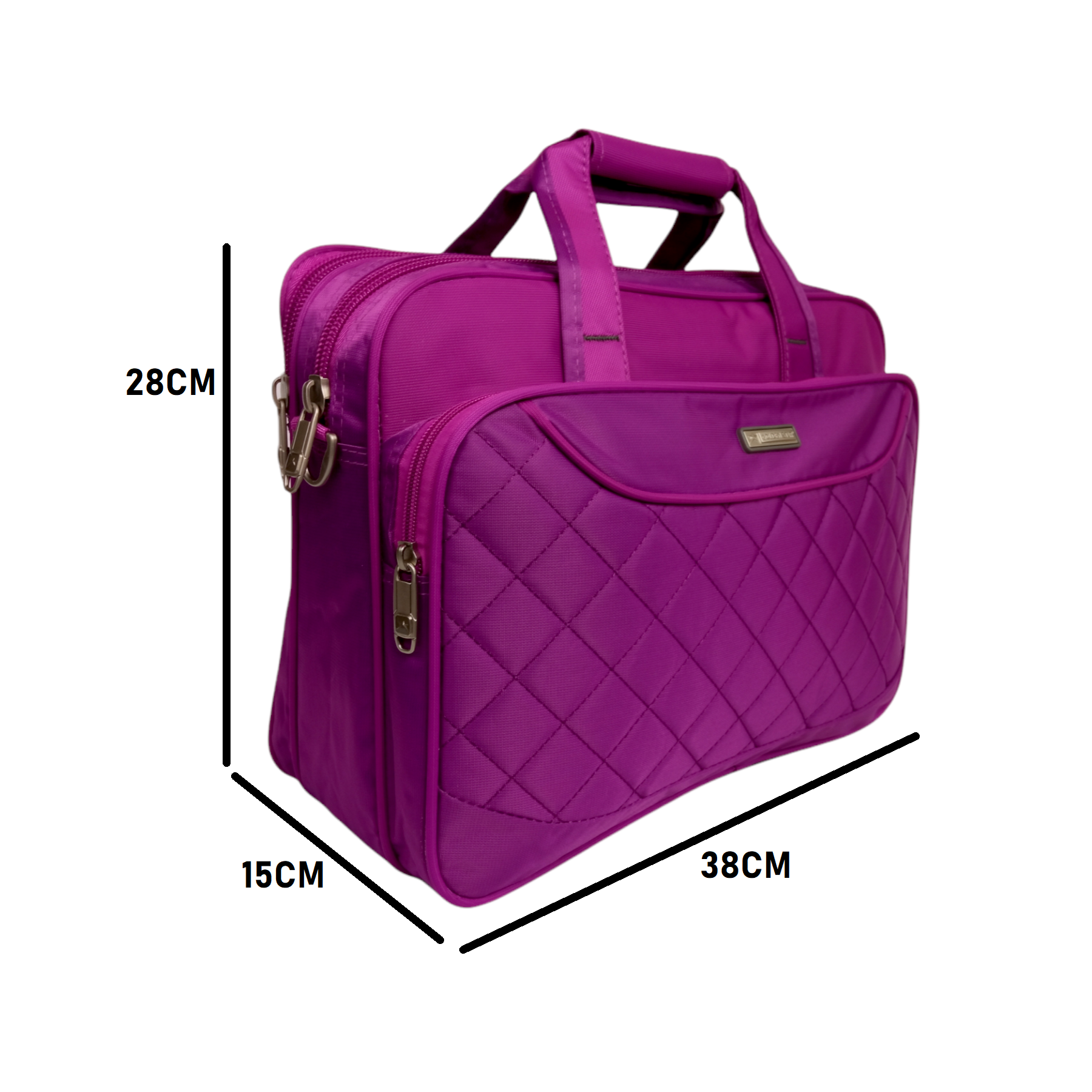 Maletín para Laptop 15" Bolsa Portalaptop Ejecutivo Dama Porta Laptop Tablet 417