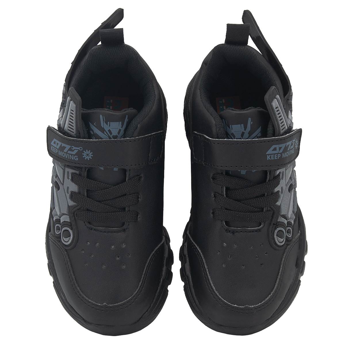 Tenis Con Luces De Impacto Casuales Colores Ninos 18-21.5