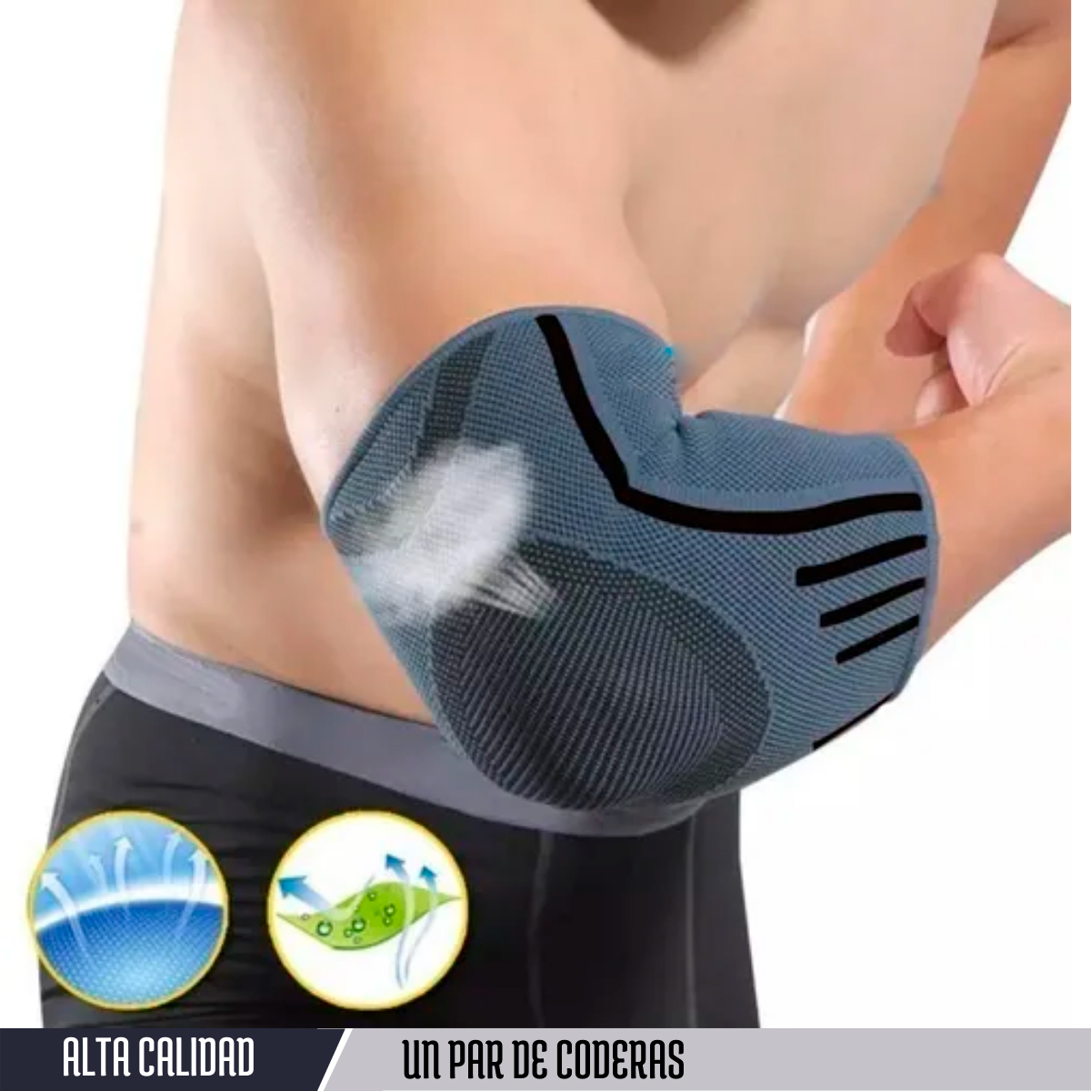 Par Coderas Entrenamiento Crossfit Pesas Gymker Gimnasio