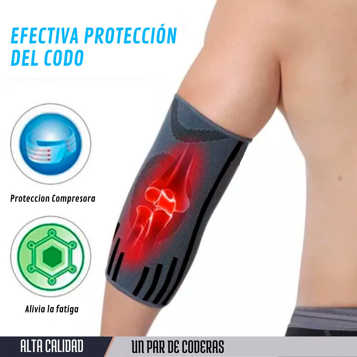 Par Coderas Entrenamiento Crossfit Pesas Gymker Gimnasio