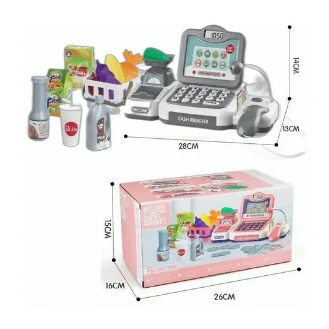 Caja Registradora Juguete De Infantil Juego Para Niñas Niño