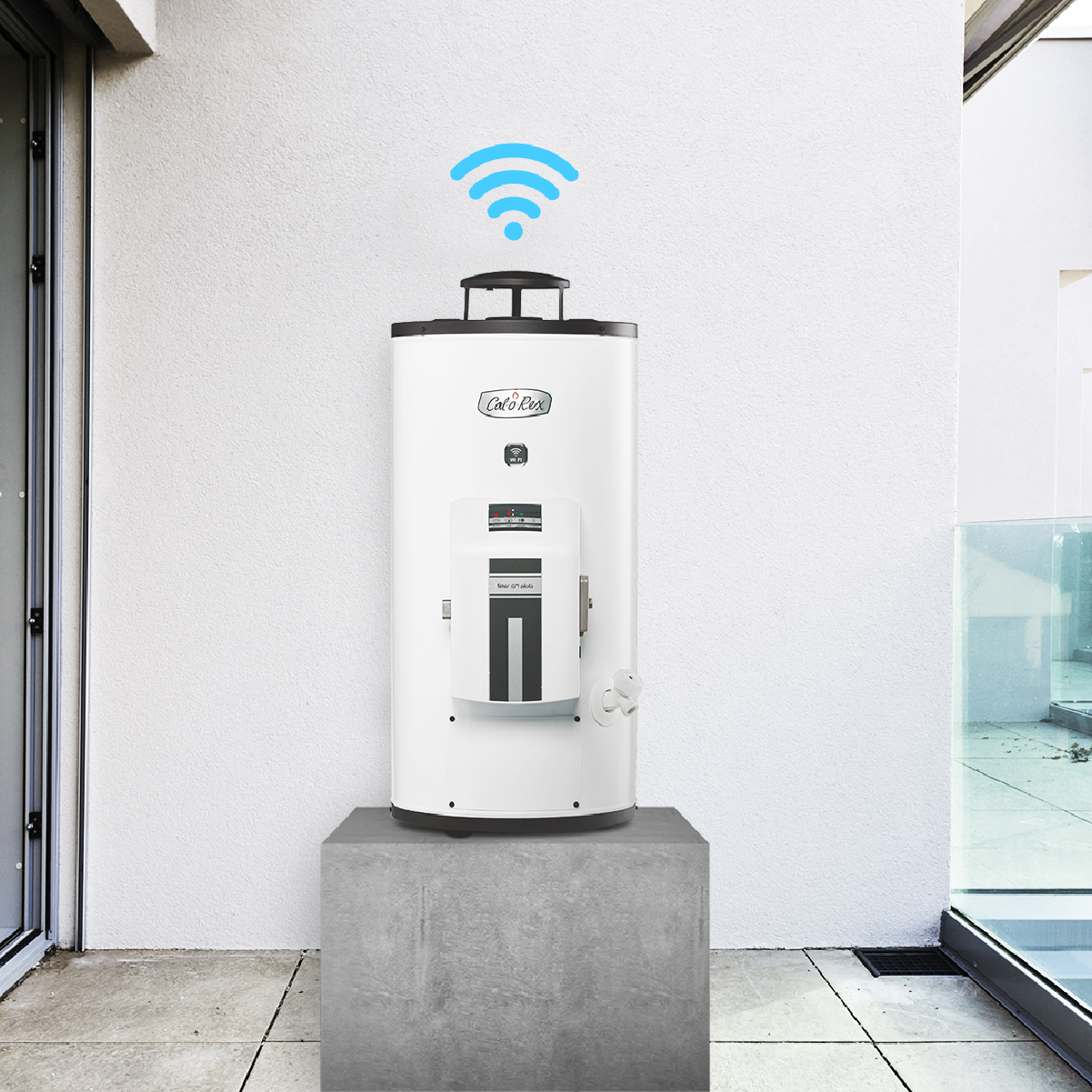 Calentador de Agua, Depósito Sin Piloto Wi-Fi  G-10 para 1 Servicio, 38 Litros Gas L.P