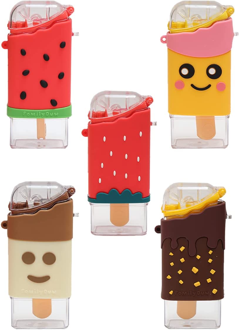 Botella de agua en forma de Paleta Kawaii