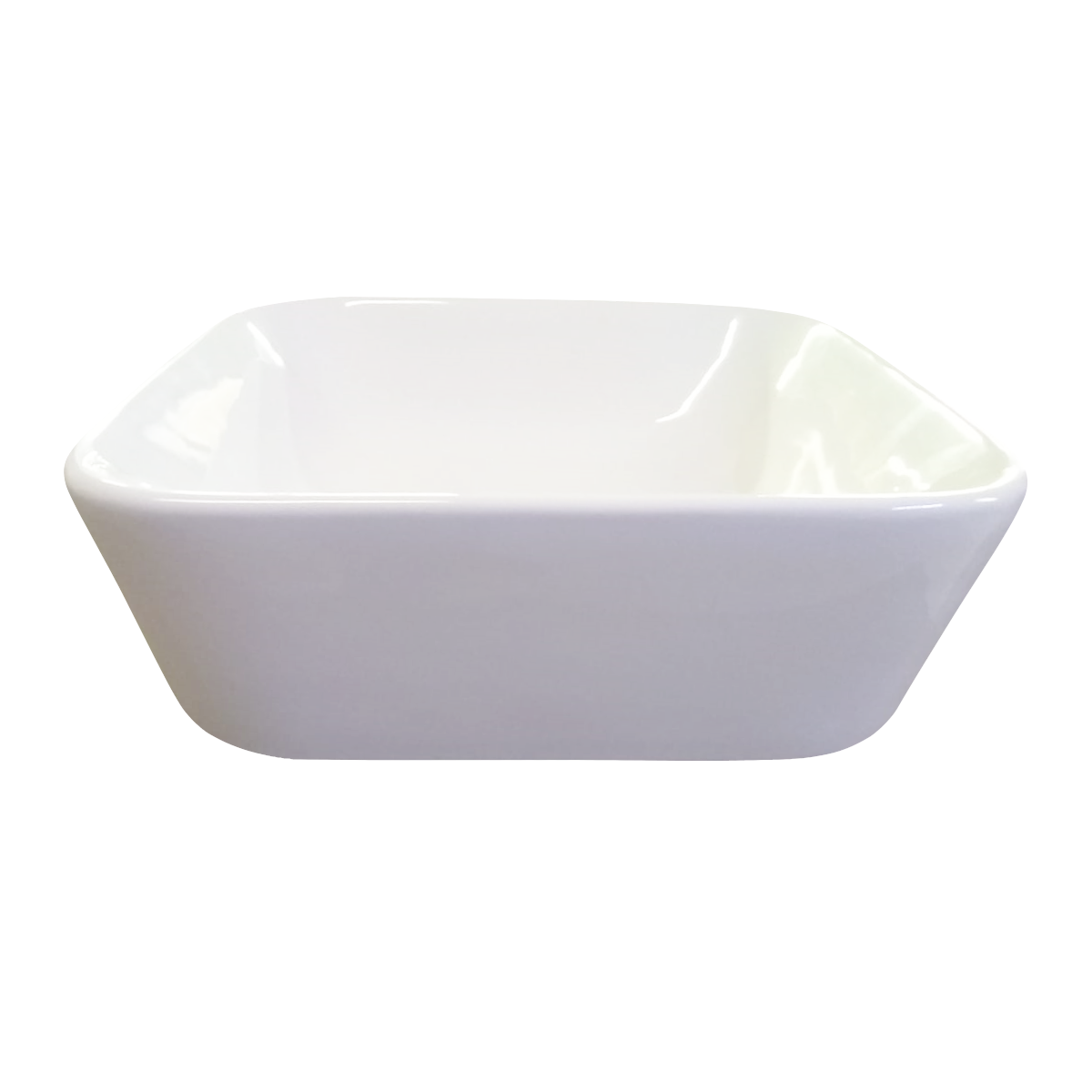 OVALIN MINI CUADRADO BLANCO 33X33CM