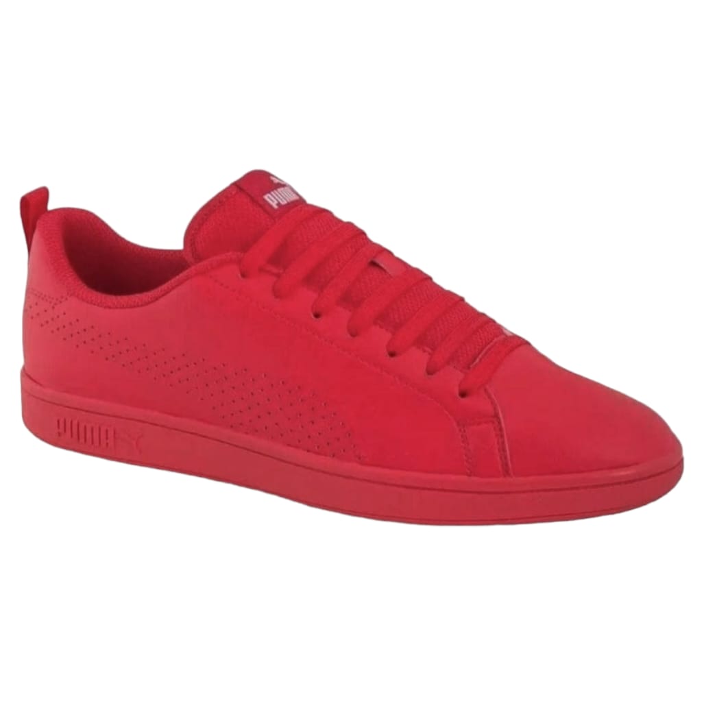 Tenis Puma Smash Ace Rojo Hombre 
