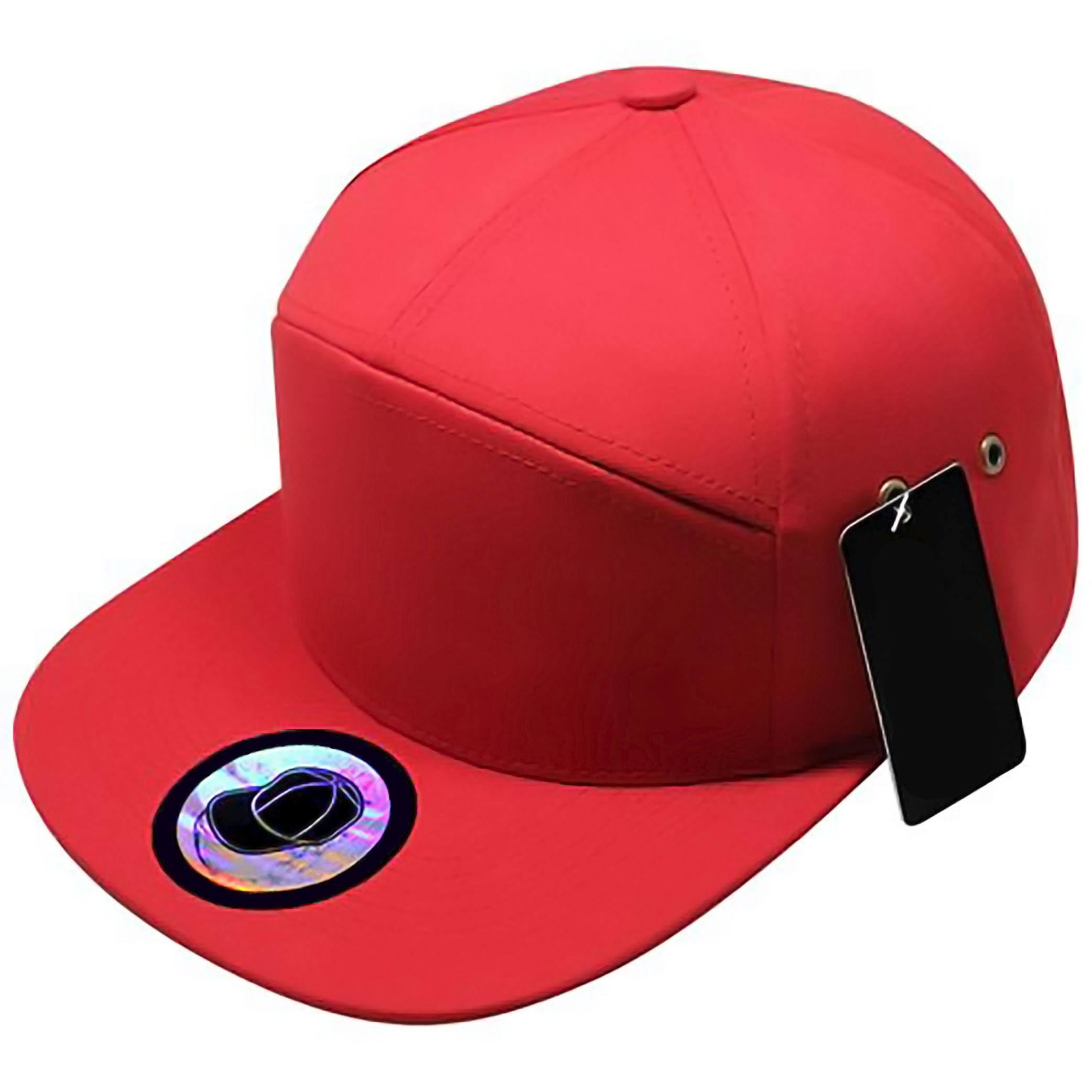 Gorras Plana Lisa Snapback Unitalla 7 Paneles