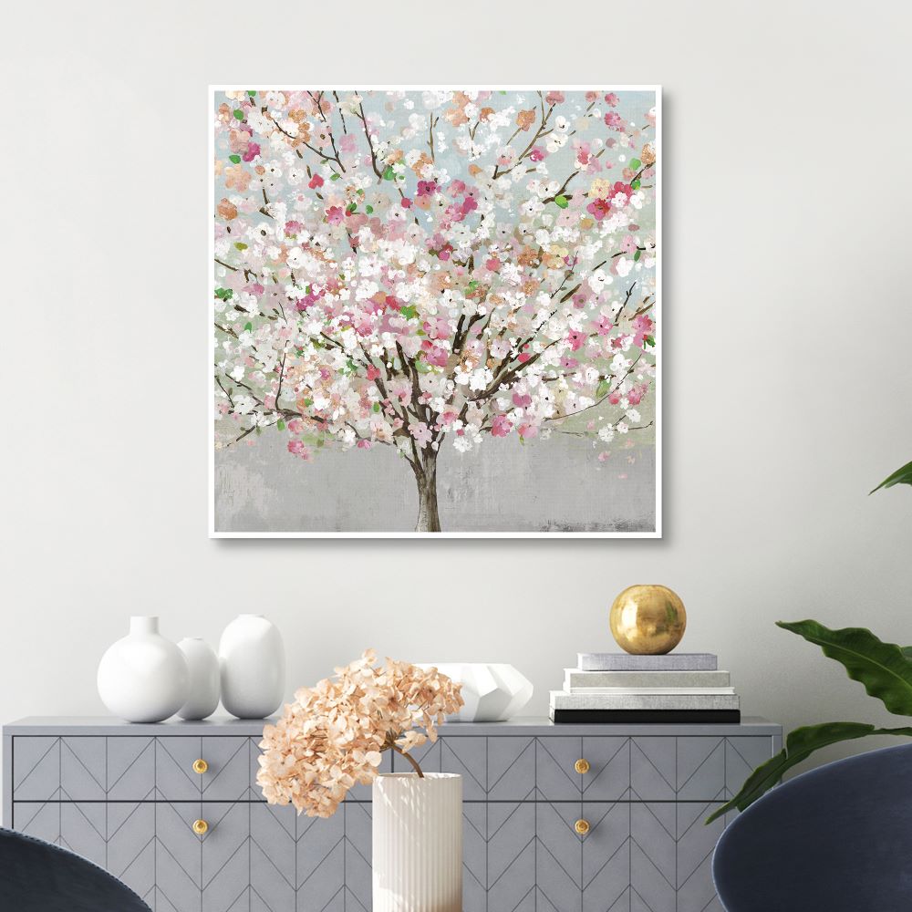 Cuadros Decorativos - Amor de primavera con marco