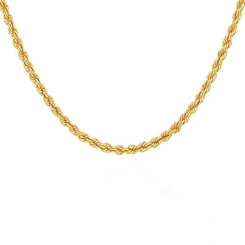 Cadena Torsal Oro Italiano 10 Kilates.