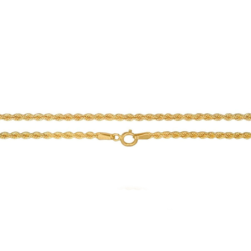 Cadena Torsal Oro Italiano 10 Kilates.