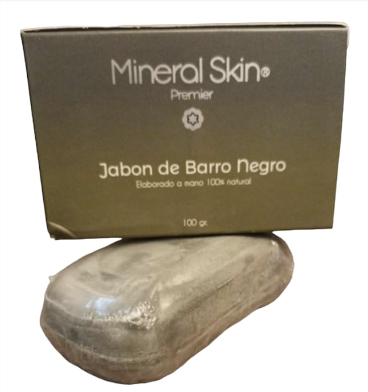 Jabon Mineral Skin Barro Negro Mar Muerto Facial Corporal