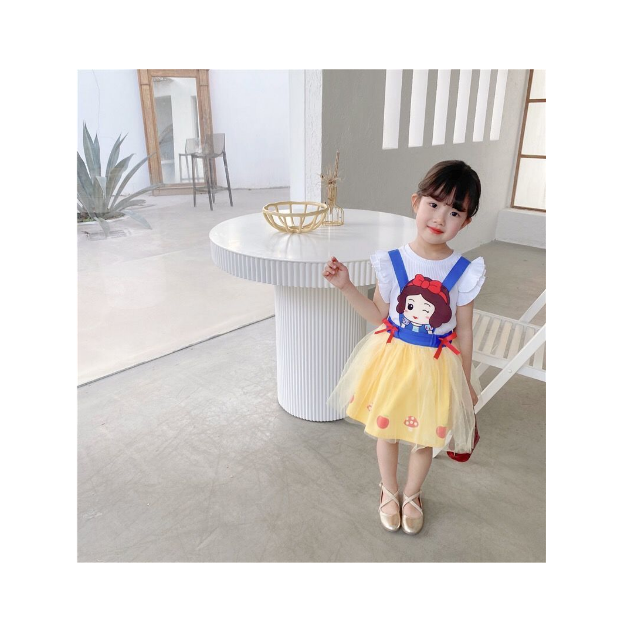 Vestido Blancanieves Disfraz Princesa 