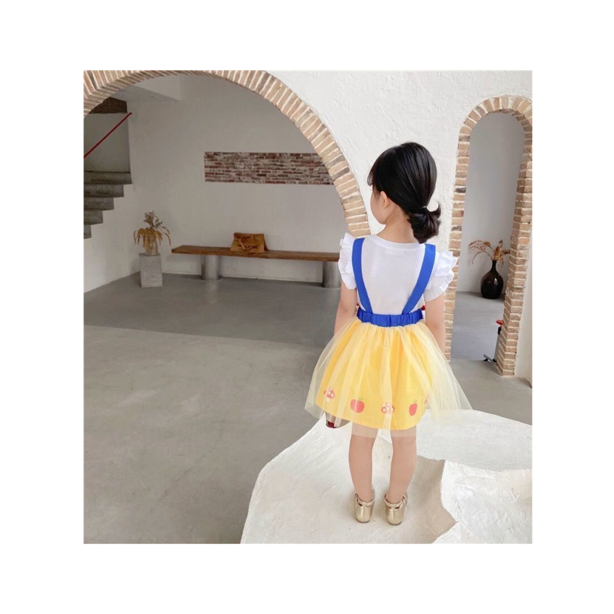 Vestido Blancanieves Disfraz Princesa 