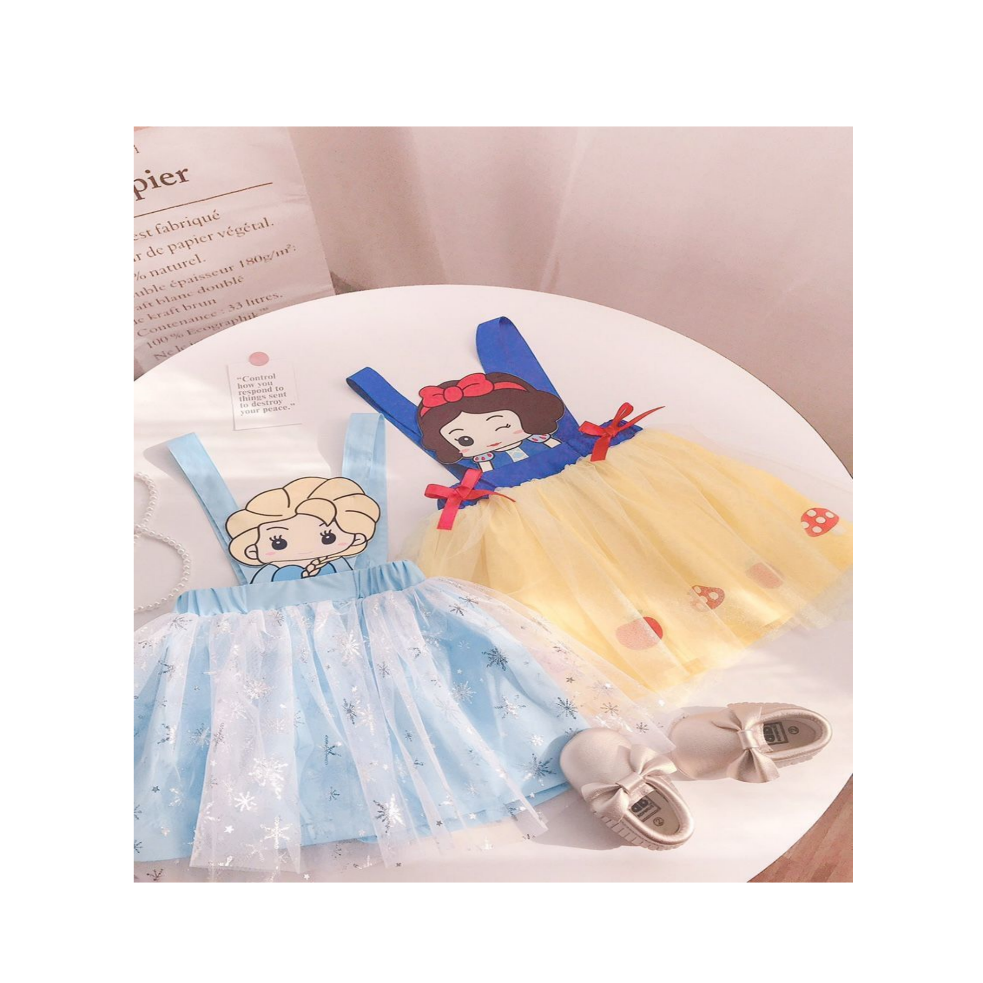 Vestido Blancanieves Disfraz Princesa 