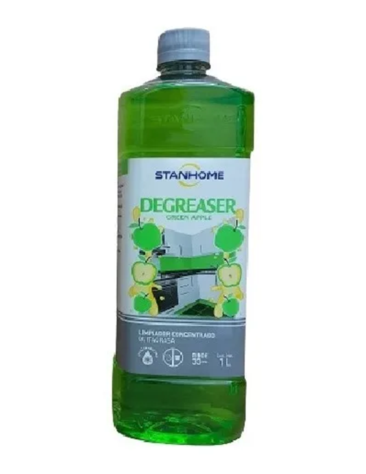 Degreaser Green Apple Stanhome Limpiador Concentrado Quitagrasa