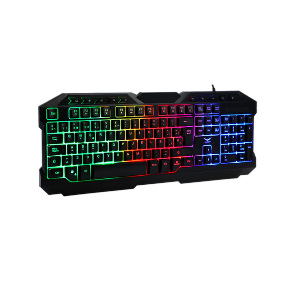 Teclado Multimedia Gamer Retroiluminado Anti-Ghosting 