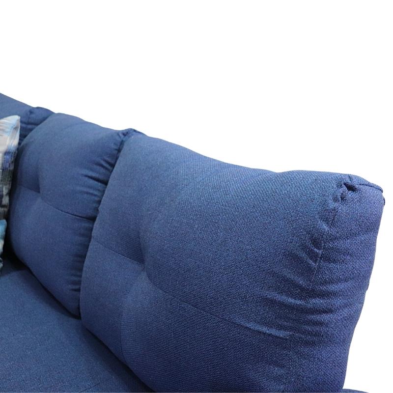 Sala Esquinera Azul con Chaise Izquierdo