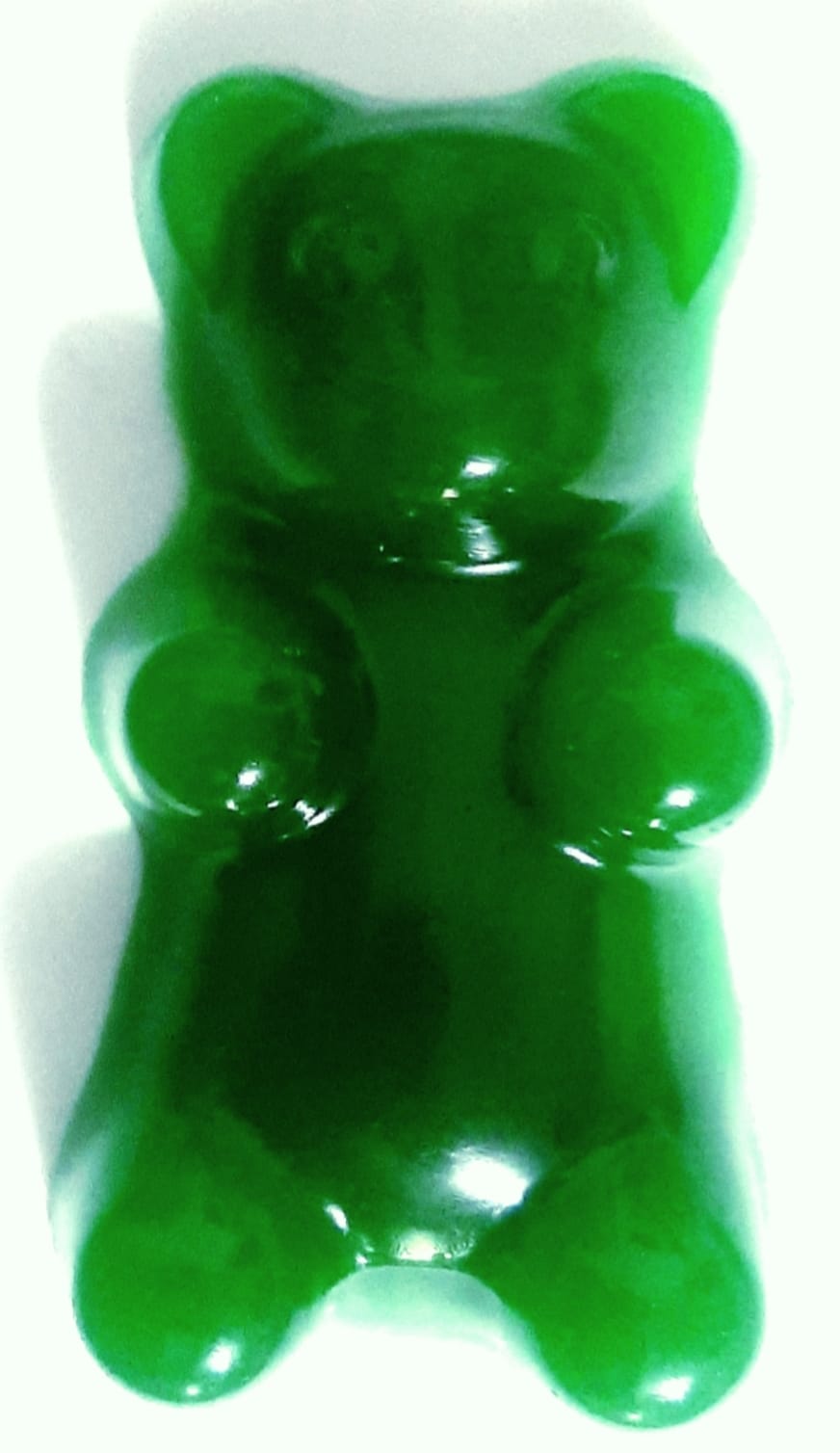 Gomita de osito gigante sabor limón de 12cm de alto 