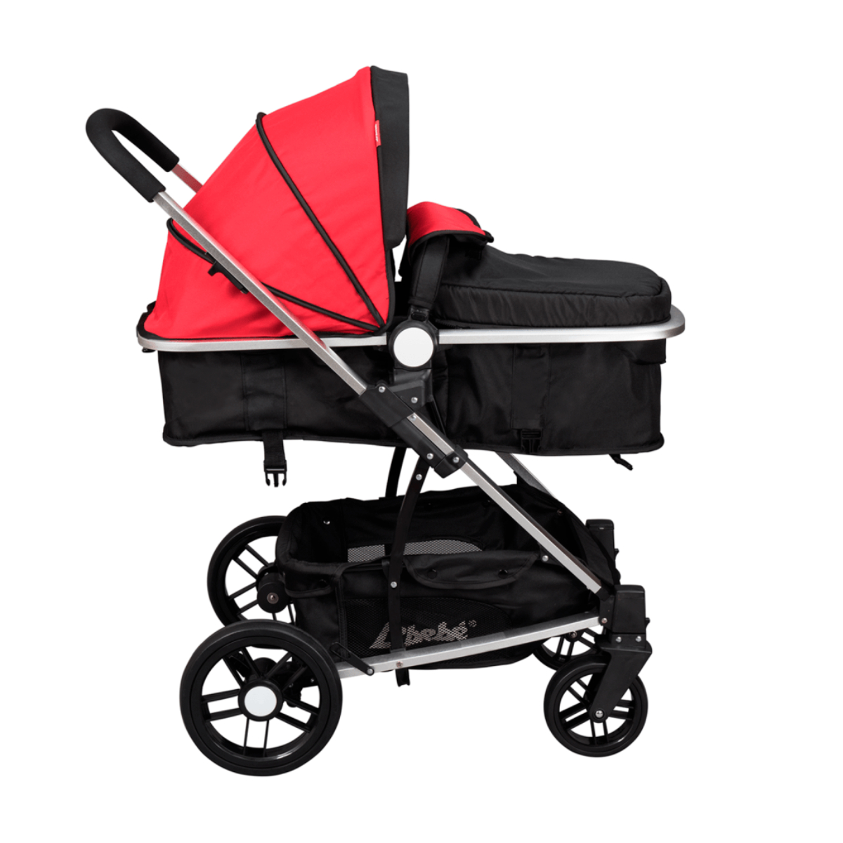 CARRIOLA Y AUTO-ASIENTO D'BEBE TRAVEL SYSTEM CROWN ROJO ENDY15*.