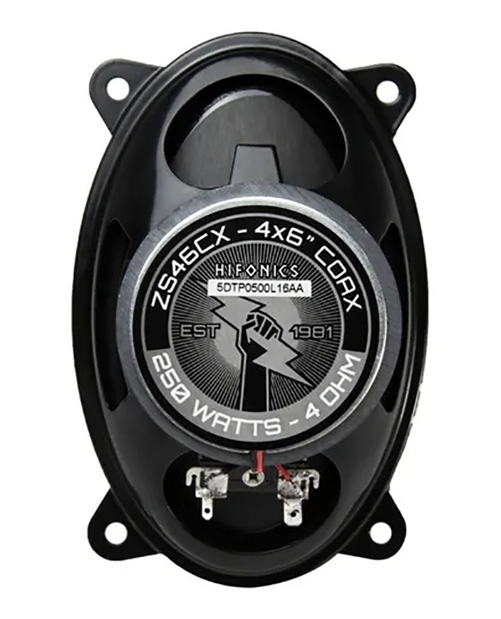 Paquete  Estereo Y Bocinas Spark Matiz Hifonics XS46CX, ZS46CX y XRM69RGB