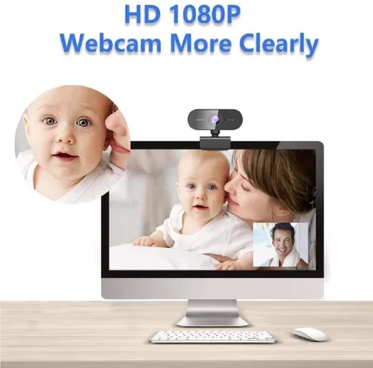 Cámara Web Fhd 1080p Pequeña Usb