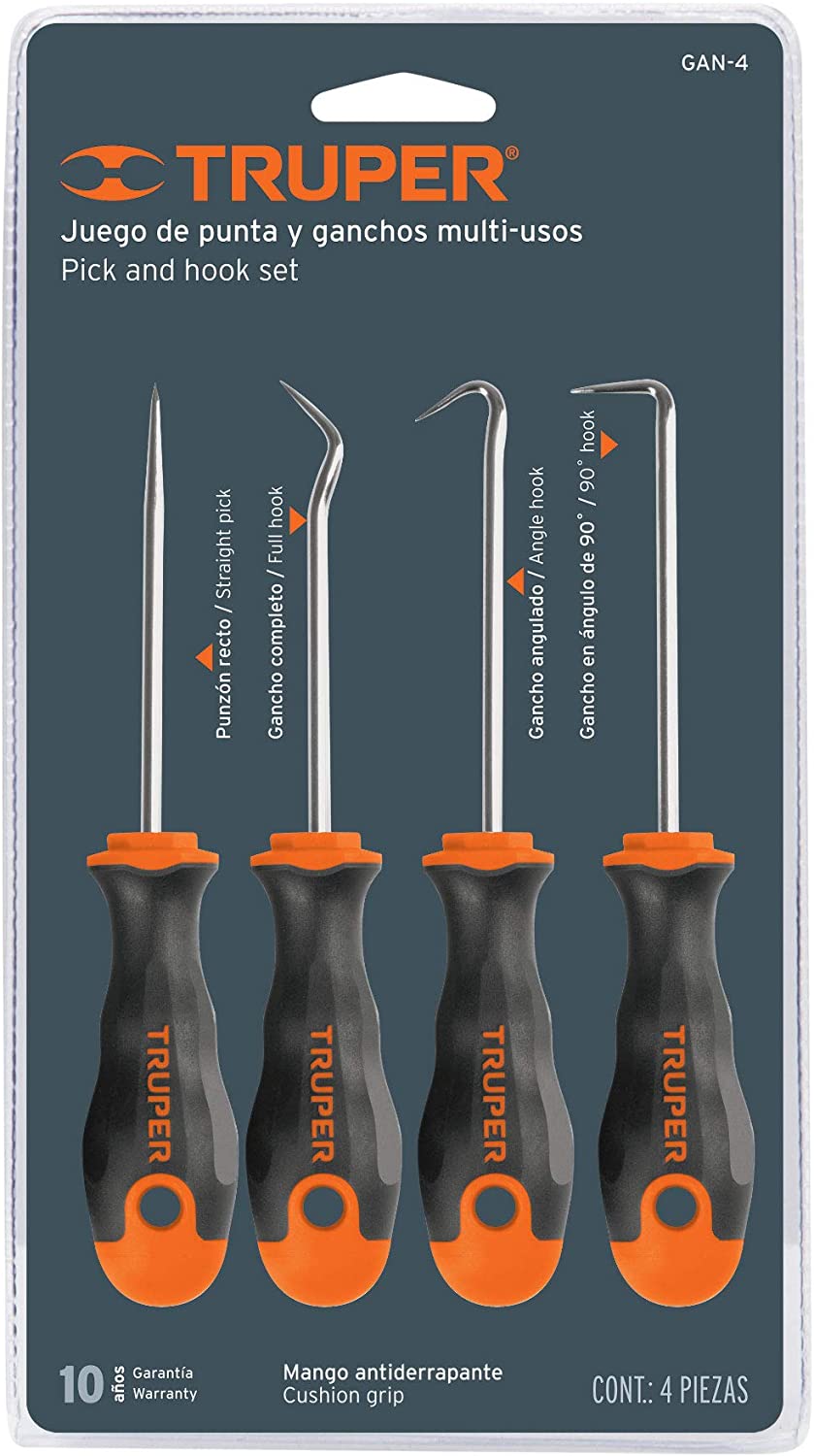 Juego de Puntas y Ganchos Multiusos GAN-4