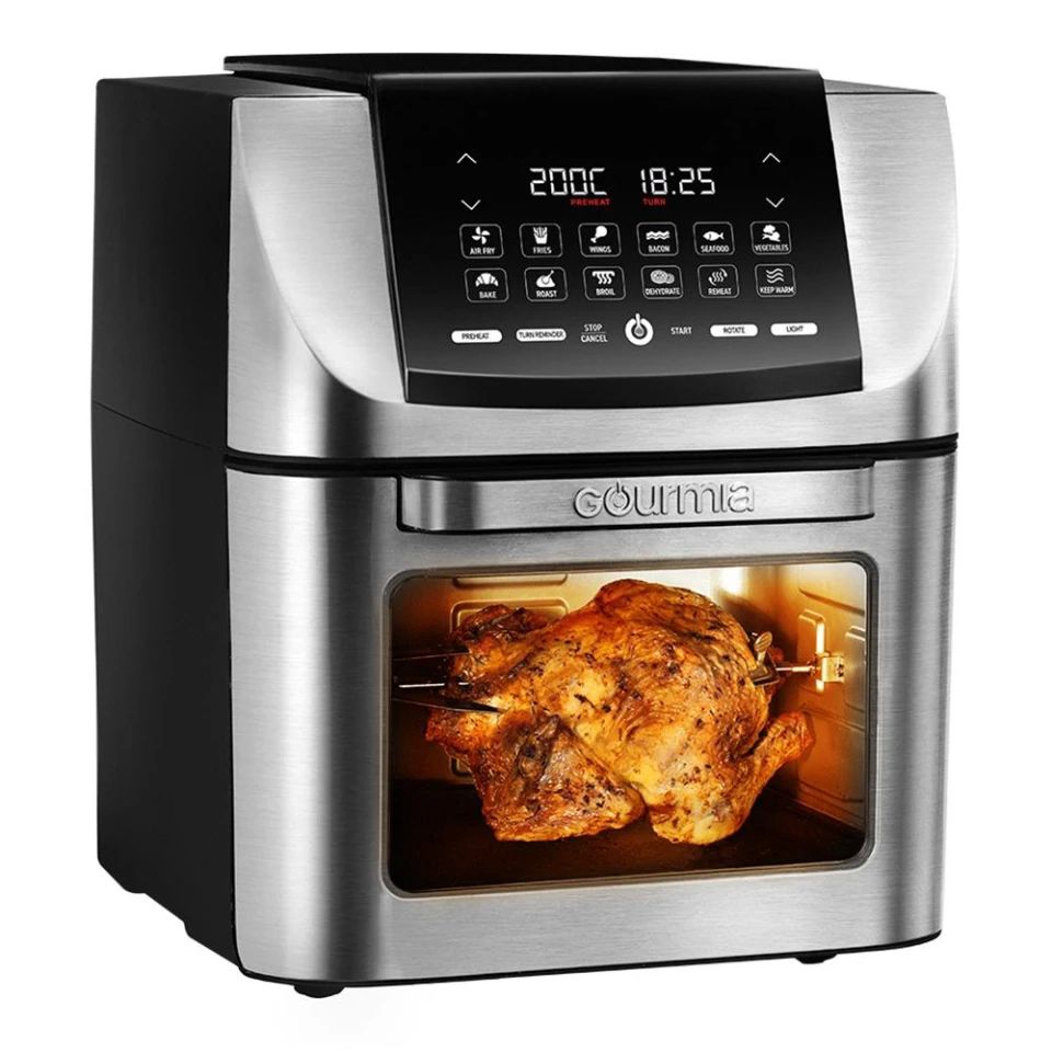 Horno Freidora de Aire Gourmia Digital 12.6 Litros.