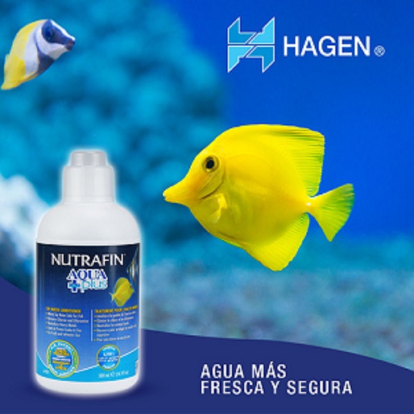 Nutrafin Aqua Plus 500 ml Acondicionador para acuarios - Hagen