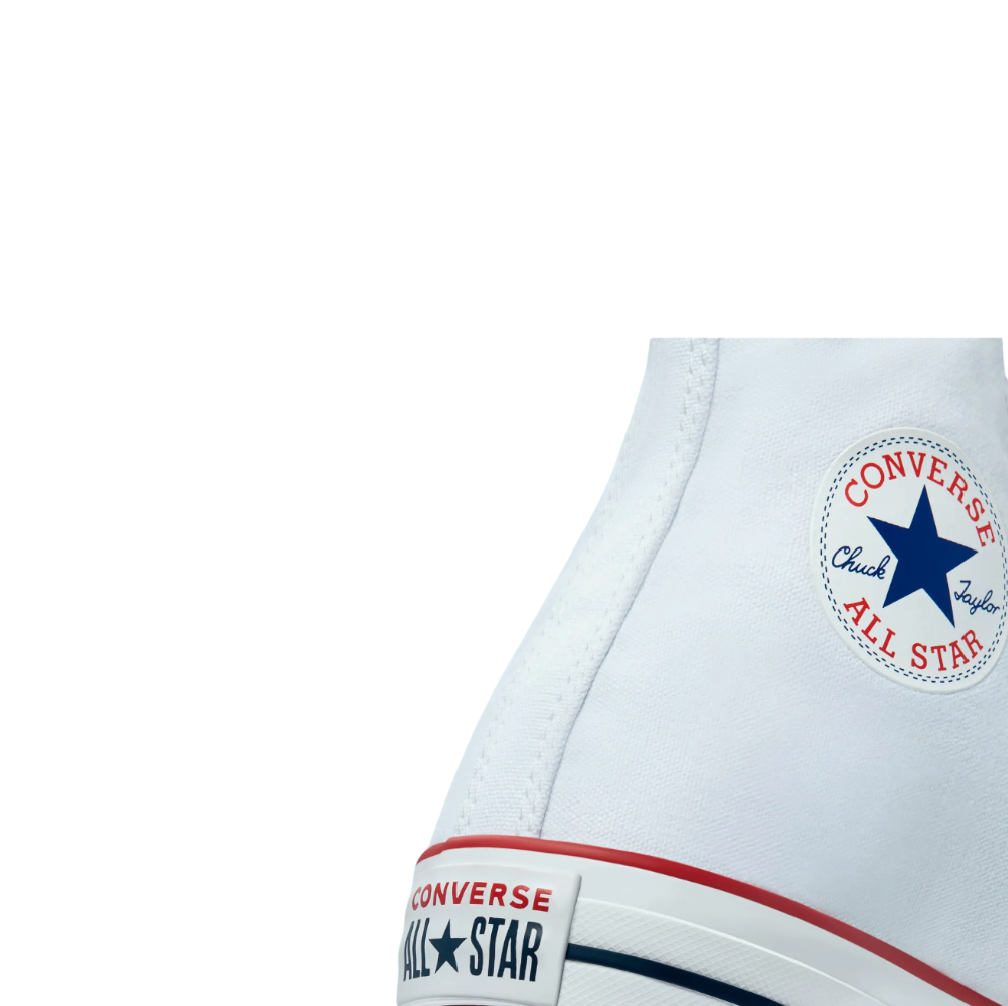 Tenis Converse All Star Bota Blanco Unisex 