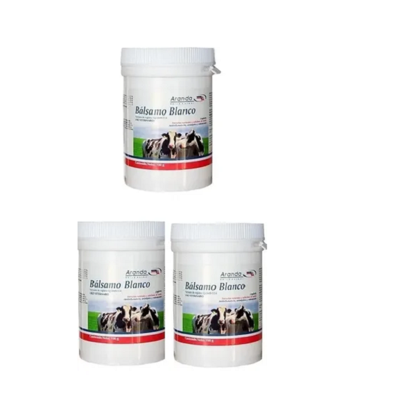 Balsamo blanco 100 grs (3 piezas)
