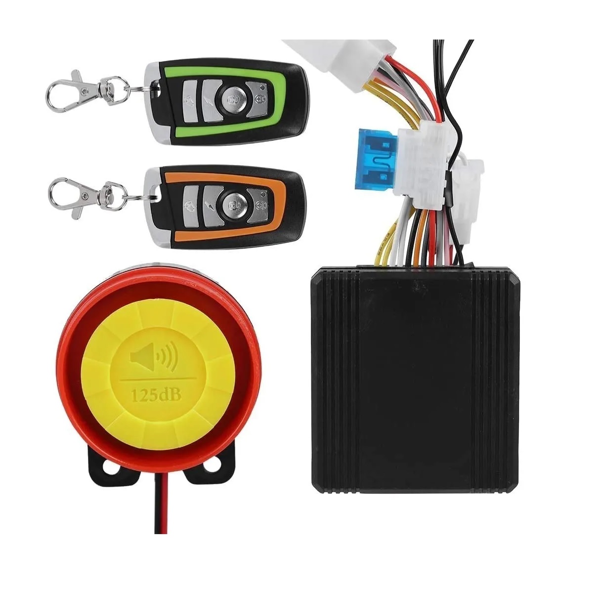 Alarma Arranque Control Remoto Para Moto Seguridad Antirrobo