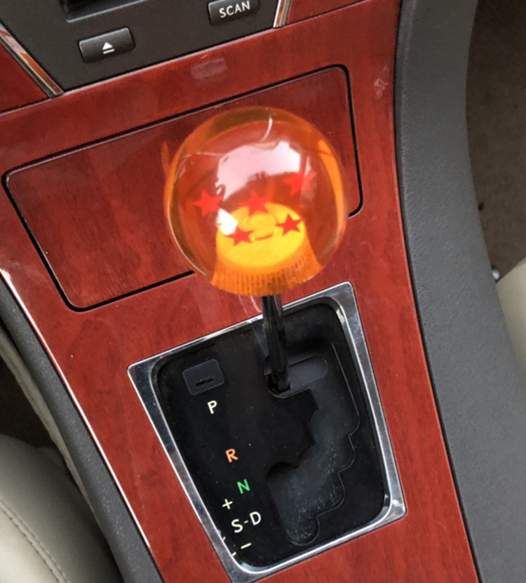 Perilla Pomo Palanca de Cambio Velocidades Esfera Del Dragon 2 Estrellas