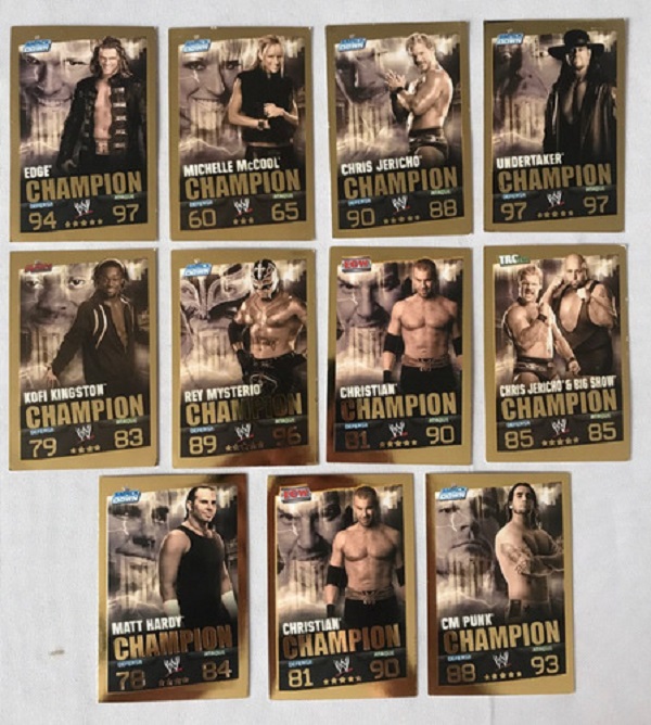 Paquete de 50 Sobres de WWE Slam attax Evolution - Topps