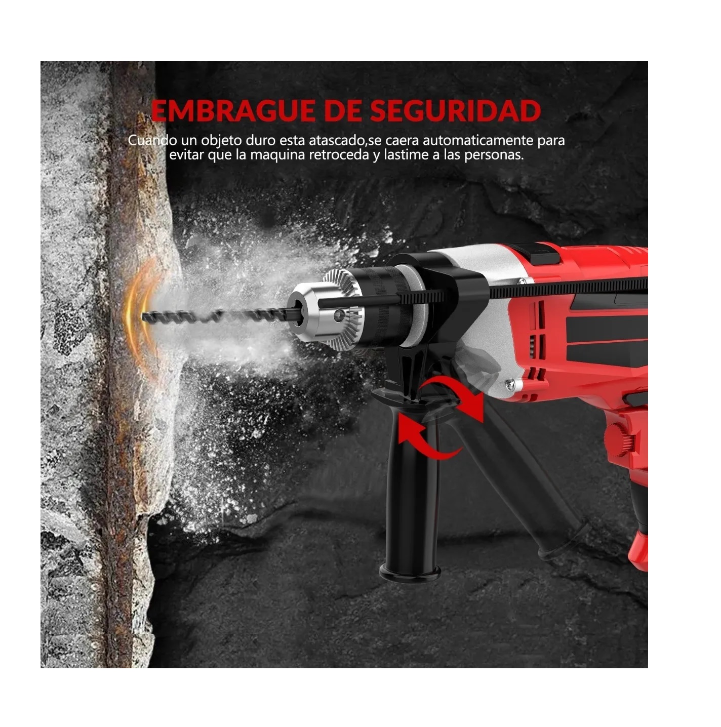 Rotomartillo Taladro Herramienta Perforador Sds 1/2'' 750w