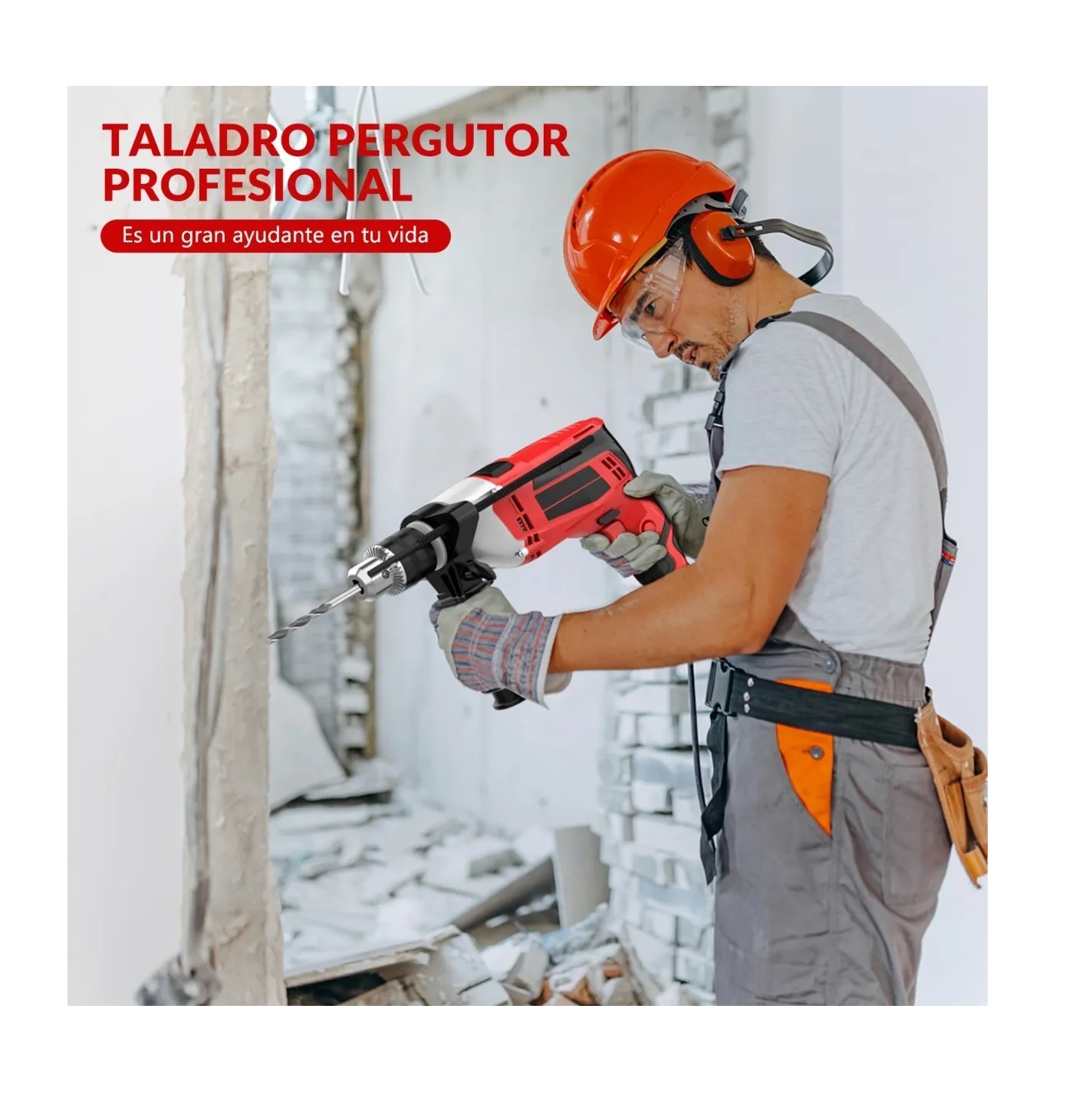 Rotomartillo Taladro Herramienta Perforador Sds 1/2'' 750w