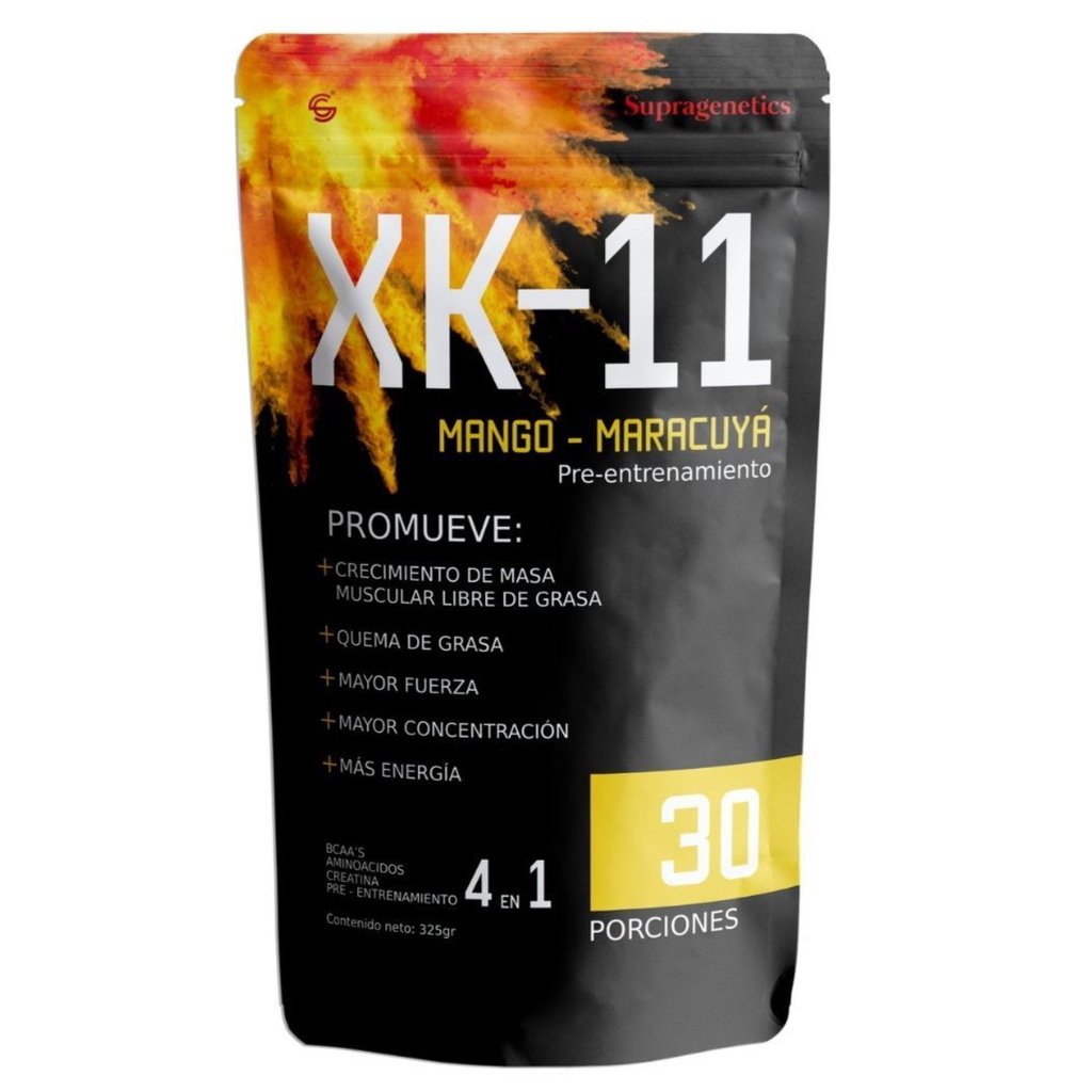 Pre Entreno XK-11 Oxido Nitrico WuxPharma 30 Servicios