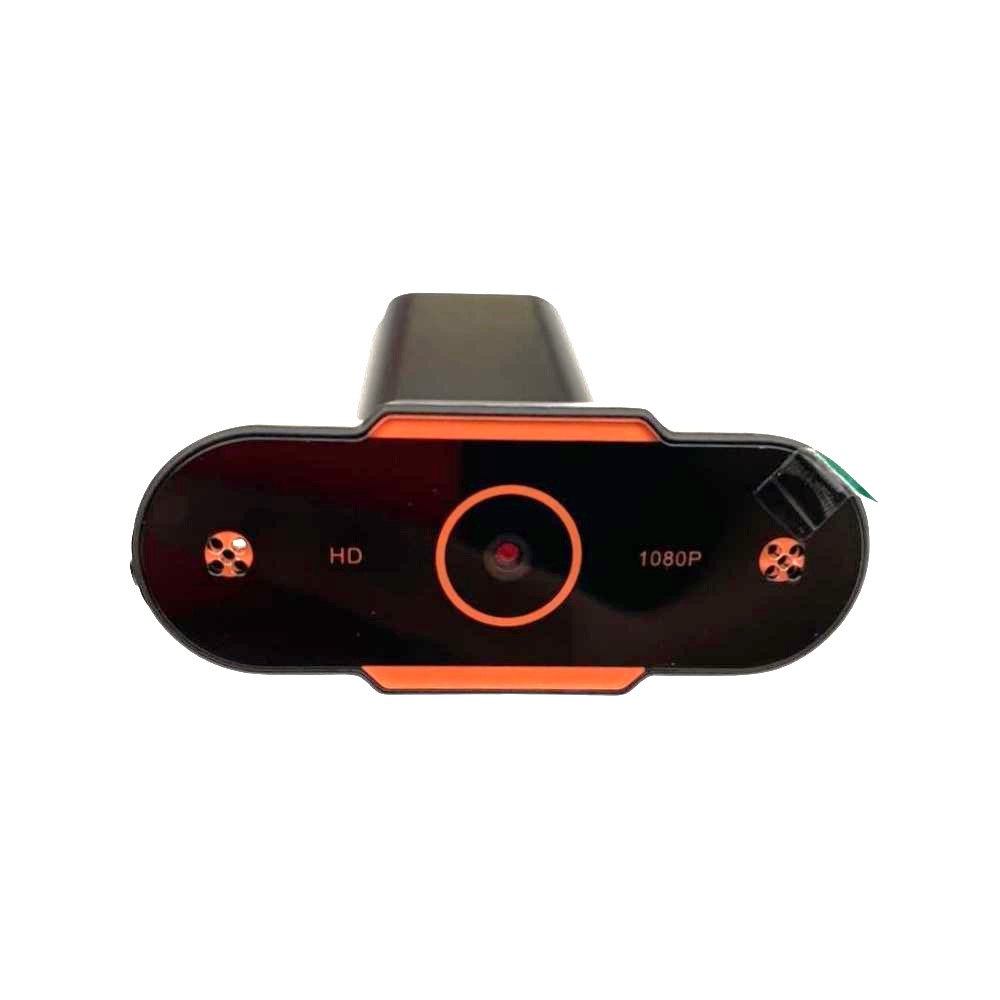 Cámara Web Fussion Acustic CAM-06 Con Micrófono - Negro