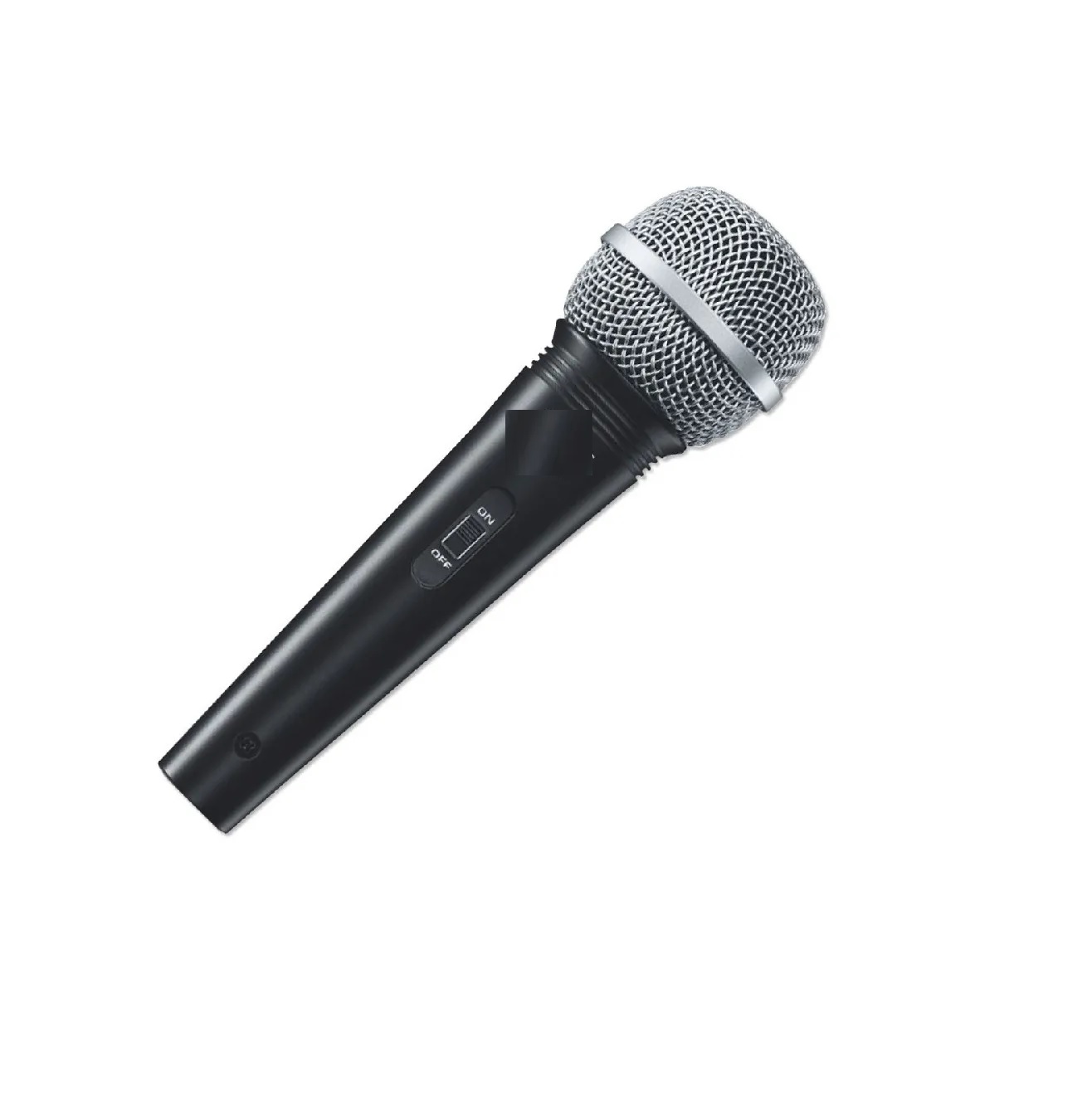 Micrófono dinámico cardioide negro/plateado