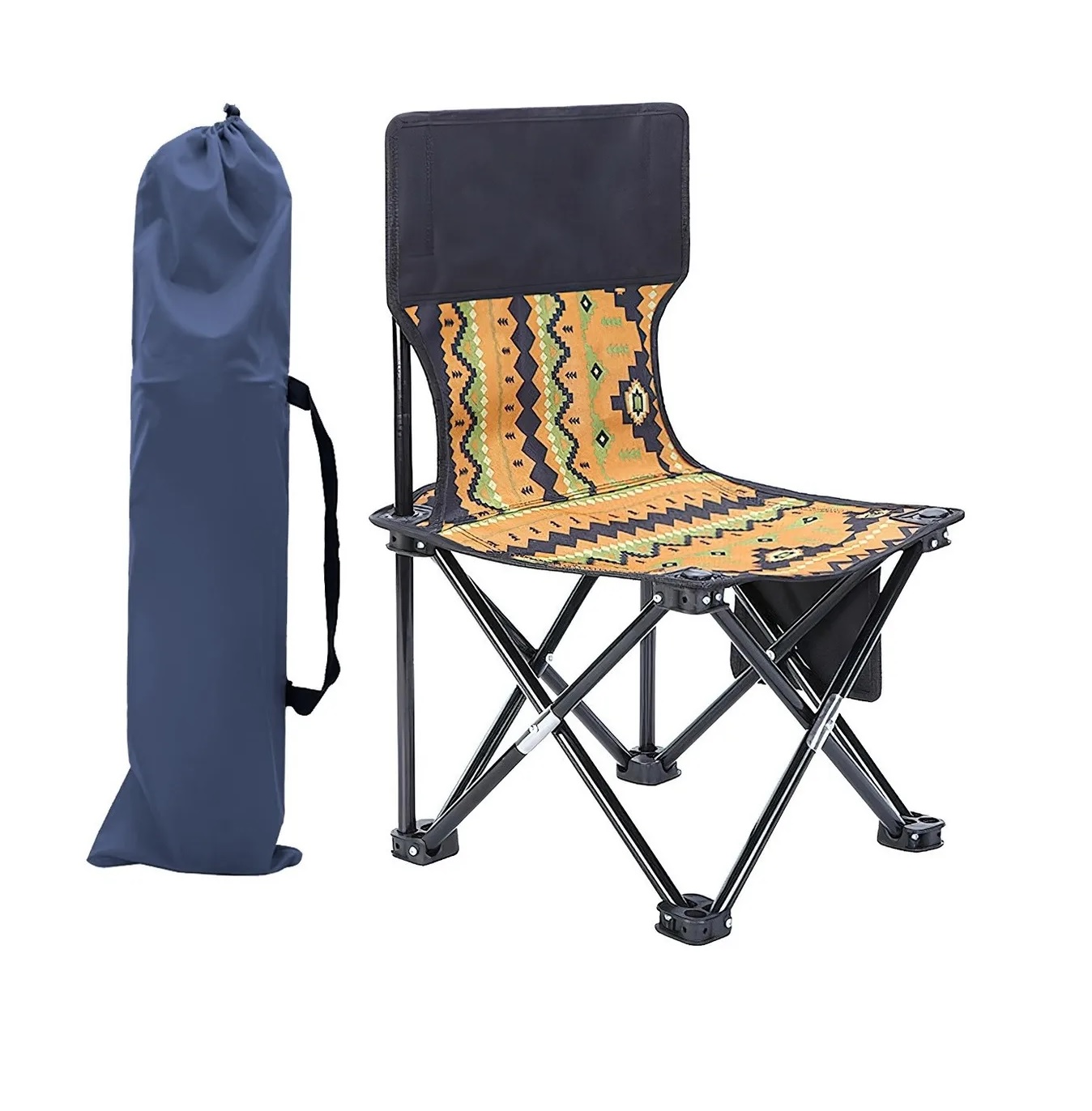 Silla Plegable Para Playa Camping Jardin Exterior Portátil